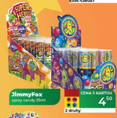 JimmyFox spray candy 25ml  