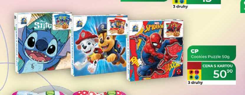 CP Cookies Puzzle 50g  