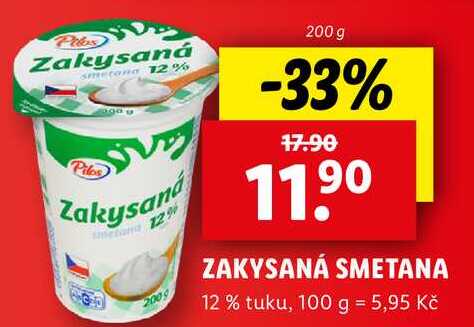 ZAKYSANÁ SMETANA, 200 g