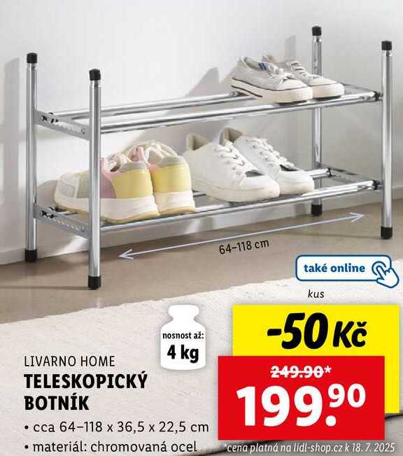 TELESKOPICKÝ BOTNÍK 