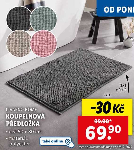 KOUPELNOVÁ PŘEDLOŽKA