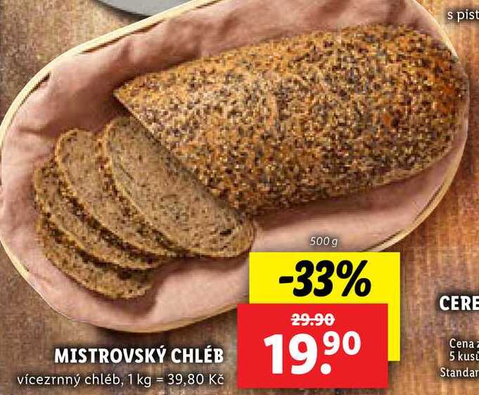 MISTROVSKÝ CHLÉB, 500 g