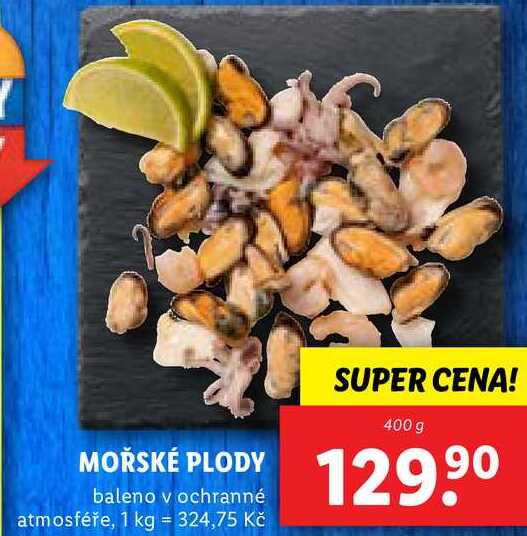 MOŘSKÉ PLODY, 400 g