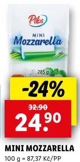 MINI MOZZARELLA, 285 g