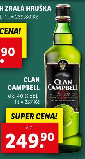 CLAN CAMPBELL, 0,7 l