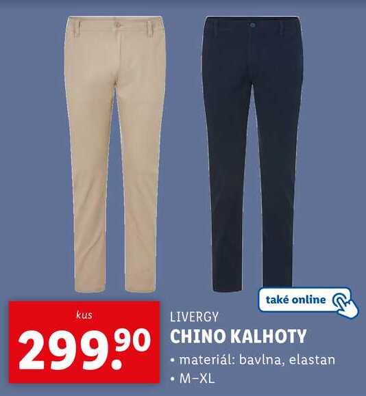 CHINO KALHOTY 