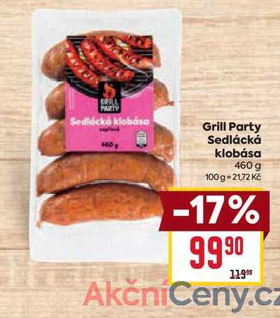Grill Party Sedlácká klobása 460 g