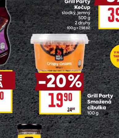 Grill Party Smažená cibulka 100g