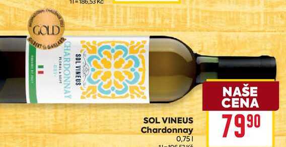 SOL VINEUS Chardonnay 0,75l