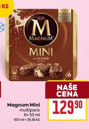 Magnum Mini multipack 6x55 ml