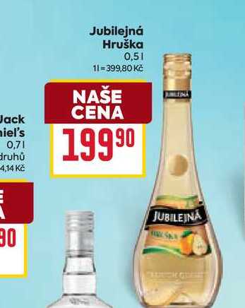 Jubilejná Hruška 0,5l