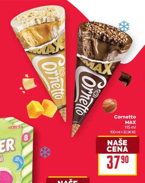 Cornetto MAX 115 ml 