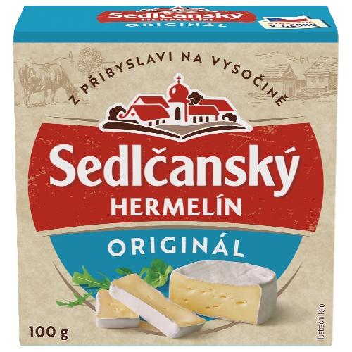 Sedlčanský Hermelín 100g, vybrané druhy