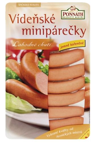 Ponnath ŘEZNIČTÍ MISTŘI Vídeňské minipárečky e 200g