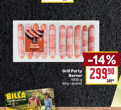 Grill Party Berner 1000 g 