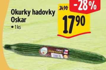 Okurky hadovky Oskar, 1 ks