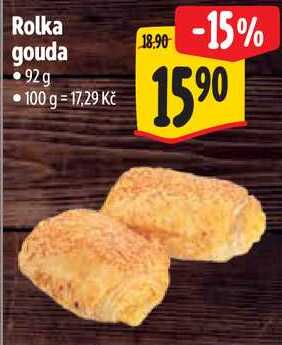 Rolka gouda, 92 g