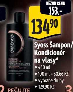 Syoss Kondicionér na vlasy, 440 ml 