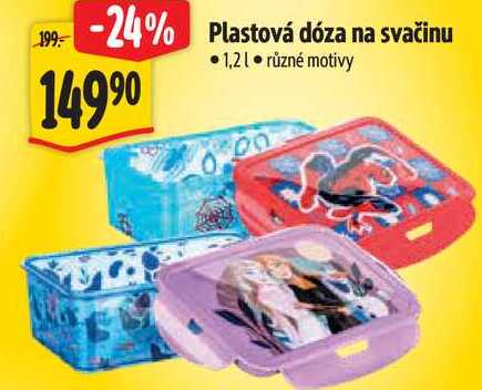 Plastová dóza na svačinu