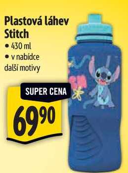 Plastová láhev Stitch 
