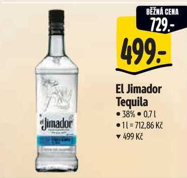 El Jimador Tequila, 0,7 l