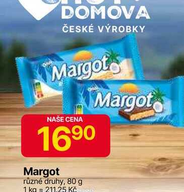Margot různé druhy, 80 g 