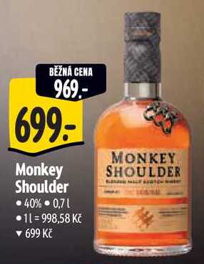 Monkey Shoulder, 0,7 l