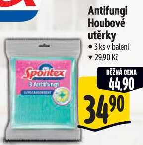 Antifungi Houbové utěrky, 3 ks 