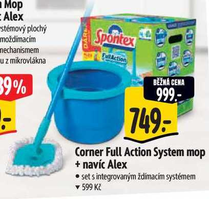Corner Full Action System mop + navíc Alex 