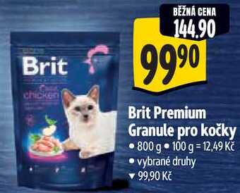 Brit Premium Granule pro kočky, 800 g 