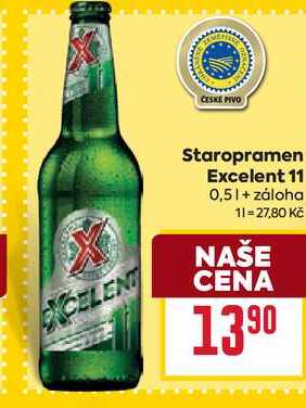 Staropramen Excelent 11 0,5l