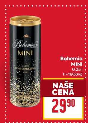 Bohemia MINI 0,25l