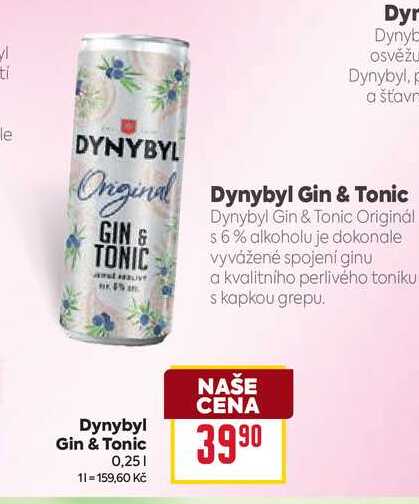 Dynybyl Gin & Tonic 0,25l
