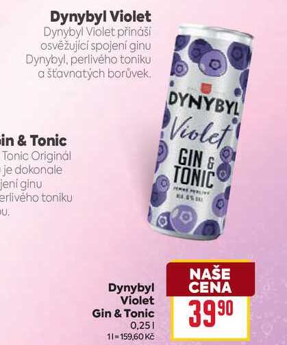 Dynybyl Violet Gin & Tonic 0,25l