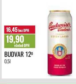 BUDVAR 12° 0,5l