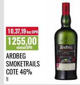 ARDBEG SMOKETRAILS COTE 46% 1l