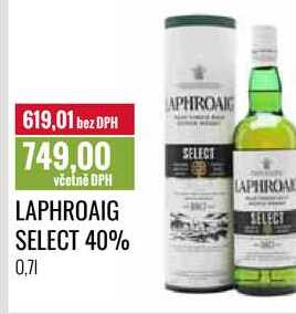 LAPHROAIG SELECT 40% 0,7l