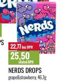 NERDS DROPS 46,7g 