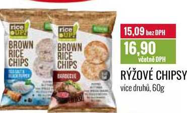 RÝŽOVÉ CHIPSY 60g 