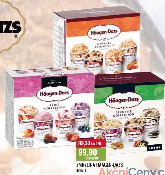 ZMRZLINA HÄAGEN-DAZS 4x95ml