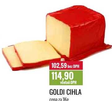 GOLDI CIHLA cena za 1Kg 