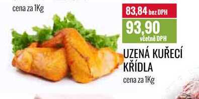 UZENÁ KUŘECÍ KŘÍDLA cena za 1Kg 