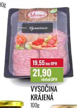 VYSOČINA KRÁJENÁ 100g 