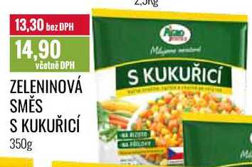 ZELENINOVÁ SMĚS S KUKUŘICÍ 350g 