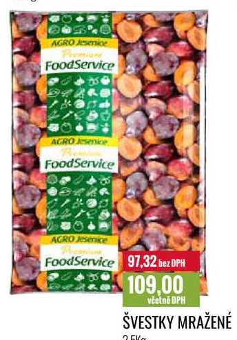 ŠVESTKY MRAŽENÉ 2,5kg