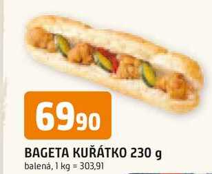 BAGETA KUŘÁTKO 230 g