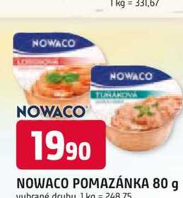 NOWACO POMAZÁNKA 80 g