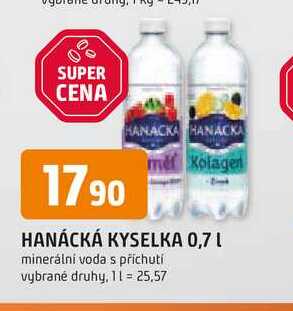 HANÁCKÁ KYSELKA 0,7 l