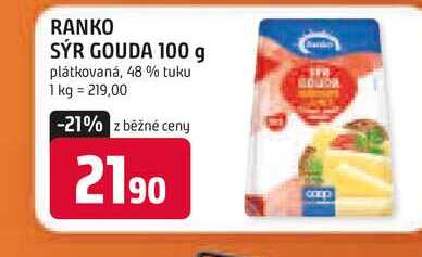 RANKO SÝR GOUDA 100 g 