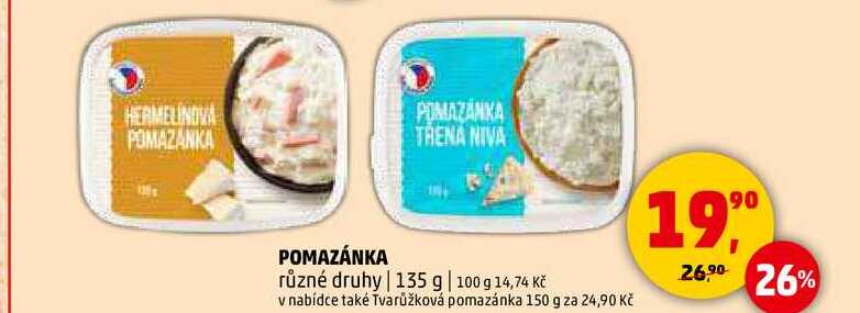 HERMELINOVA POMAZÁNKA, 135 g 